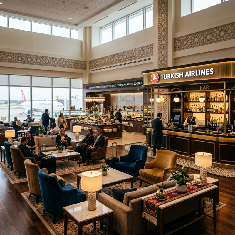 Inside the Miami Turkish Airlines Lounges featured image